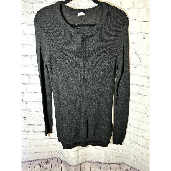 GARAGE BRAND LADIES BLACK LONG SWEATER (M) EUC‎ F-399 - Picture 1 of 5